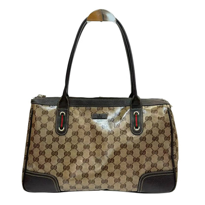 Pre-Owned Gucci GG Crystal Coated Canvas Princy Medium Tote Bag N23073550