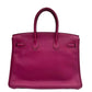 Pre-Owned Hermes Birkin 35 crafted from Togo leather N23061072