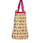 Pre-Owned Medium Lady Dior crafted from woven raffia with fuchsia leather trim N22988071