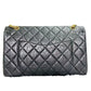 Pre-Owned Chanel 2.55 Reissue Flap Bag crafted from aged calfskin leather N19656385