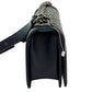 Pre-Owned Chanel Navy and Green Woven Calfskin Medium Boy Bag WWL2999