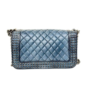 Pre-Owned Chanel Classic Double Flap (also known as the Timeless Classic) in black WWL2799/2599