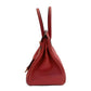 Pre-Owned Hermès Birkin 30 in red Togo leathe