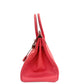 Pre-Owned Hermès Birkin 35 in Rose Jaipur Red N23318438