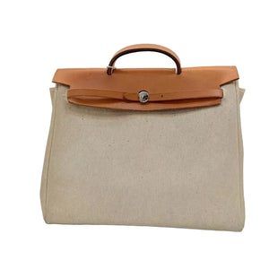 Pre-Owned Hermès Herbag 35 (also known as the Herbag PM in vintage collections)