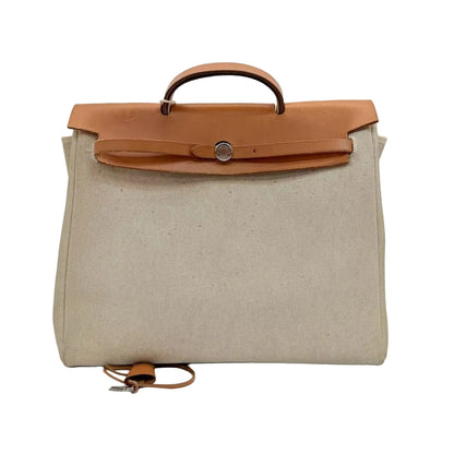 Pre-Owned Hermès Herbag 35 (also known as the Herbag PM in vintage collections)
