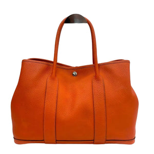 Pre-Owned Hermès Garden Party 36 (also known as size PM) in Negonda calfskin leather N23319554