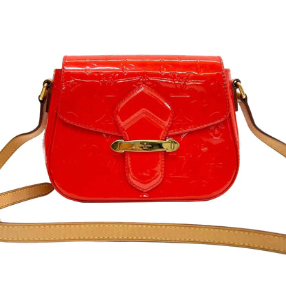Pre-Owned Louis Vuitton Bellflower GM (Grand Modèle) in the color Rouge Grenadine N23299706