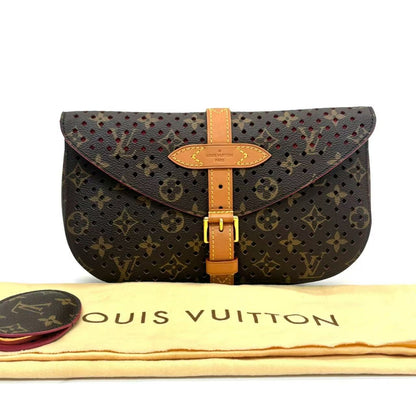 Pre-Owned Louis Vuitton Flore Saumur Monogram Clutch N23318912
