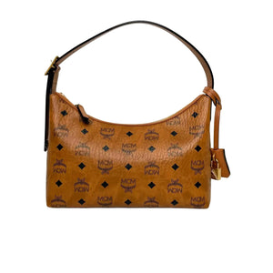 Pre-Owned MCM Small Aren Hobo in Visetos
