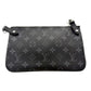 Pre-Owned Louis Vuitton Trio Messenger bag in Monogram Eclipse