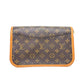 Pre-Owned Louis Vuitton Diane satchel in Monogram canvas RFID microchip