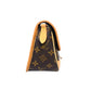 Pre-Owned Louis Vuitton Diane satchel in Monogram canvas RFID microchip