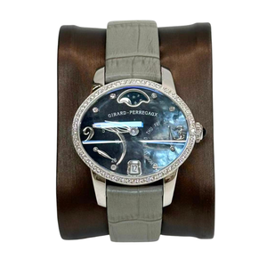 Pre-Owned Girard-Perregaux Cat's Eye Bi-retro  (Model 80485D53A661-JK6A)