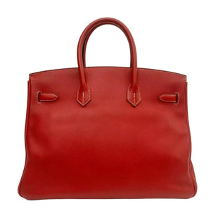 Pre-Owned Hermès Birkin 35 bag crafted from Epsom leather N23333566