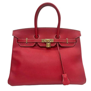 Pre-Owned Hermès Birkin 35 bag crafted from Epsom leather N23333566