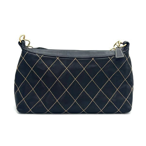 Pre-Owned Chanel Wild Stitch Zip Hobo Shoulder Bag (often referred to as a Surpique zip bag) SZ6032607214288