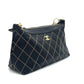 Pre-Owned Chanel Wild Stitch Zip Hobo Shoulder Bag (often referred to as a Surpique zip bag) SZ6032607214288