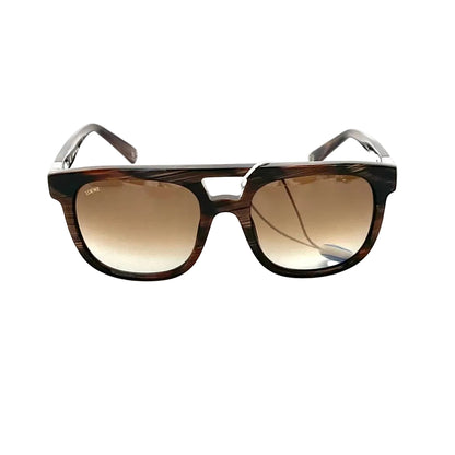 Pre-Owned LOEWE Slim Rectangular Aviator Sunglasses  SZ3022607214277