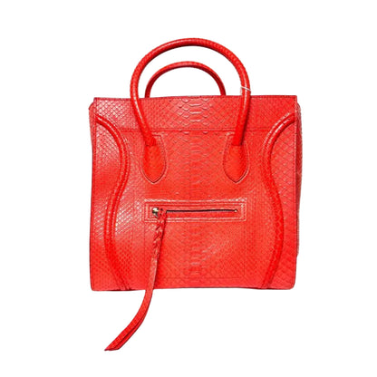 Pre-Owned Celine Luggage Bag Color Orange 20453649WWL