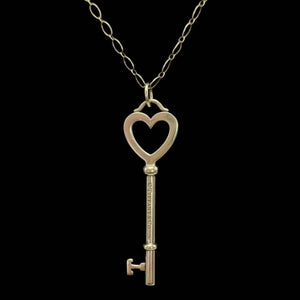 Pre-Owned Tiffany & Co. Daisy Key Pendant Necklace SZ3042602112255