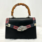 Pre-Owned Gucci Lilith Bamboo Top Handle Bag N21424136