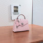 Pre-Owned Louis Vuitton Rose des Vents Mini in pink ostrich leather SZ3072607163383
