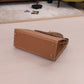 Pre-Owned Hermès Kelly 25 Sellier in Gold (Gold Brown) with Gold Hardware SZ3032607265078