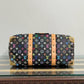 Pre-Owned Louis Vuitton x Takashi Murakami Black Monogram Multicolore Keepall 45 travel bag SZ3102606101919