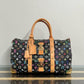 Pre-Owned Louis Vuitton x Takashi Murakami Black Monogram Multicolore Keepall 45 travel bag SZ3102606101919