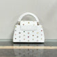 Pre-Owned limited-edition Louis Vuitton x Takashi Murakami Capucines East-West Mini (White Multicolore) SZ3032605295173