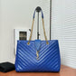 Pre-Owned Yves Saint Laurent Matelassé Chevron Monogram Shopper Tote SZ3102607122331