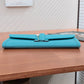 Pre-Owned HERMÈS Jige Elan 29 Clutch in Macaron Blue (officially known as Bleu Atoll) SZ3102607275310
