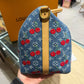 Pre-Owned Louis Vuitton x Takashi Murakami Cherry Keepall Bandoulière 45 (Style: M13875)