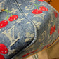 Pre-Owned Louis Vuitton x Takashi Murakami Cherry Keepall Bandoulière 45 (Style: M13875)