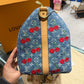 Pre-Owned Louis Vuitton x Takashi Murakami Cherry Keepall Bandoulière 45 (Style: M13875)