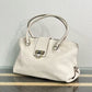 Pre-Owned Salvatore Ferragamo Gancini Pebbled Leather Shoulder Bag SZ3022607214273