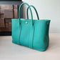 Pre-Owned Hermès Garden Party 30 Tote in Vert Véronèse (Verona Green) SZ6042607204102