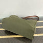 Pre-Owned CELINE Horizontal Cabas Tote Bag in Army Green SZ3022607214263