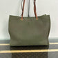 Pre-Owned CELINE Horizontal Cabas Tote Bag in Army Green SZ3022607214263