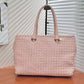 Pre-Owned Bottega Veneta Pink Intrecciato Tote Bag SZ3062607315910