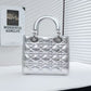 Pre-Owned Small Lady Dior Bag (traditionally known as the 4-slot version SZ3102607305773