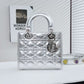 Pre-Owned Small Lady Dior Bag (traditionally known as the 4-slot version SZ3102607305773