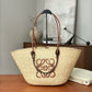 Pre-Owned  LOEWE Anagram Basket Bag (Medium) from the Paula's Ibiza collection SZ3062608050603