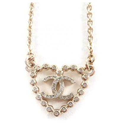 Pre-Owned Chanel 25P Heart Necklace