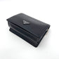 Pre-Owned Prada Leather Messenger Bag Black