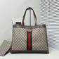 Pre-Owned Gucci Ophidia GG Tote Bag with Detachable Pouch