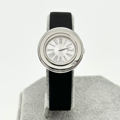 ✨Pre-Owned PIAGET Possession 29mm Ladies Quartz Watch 🖤 | Solid 18K White Gold & Diamond | Full Set | G0A35083 💫