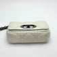 Pre-Owned Dior Caro Bag Small White Cannage