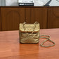 Pre-Owned Chanel Mini My Crush Bag Metallic Gold Lambskin